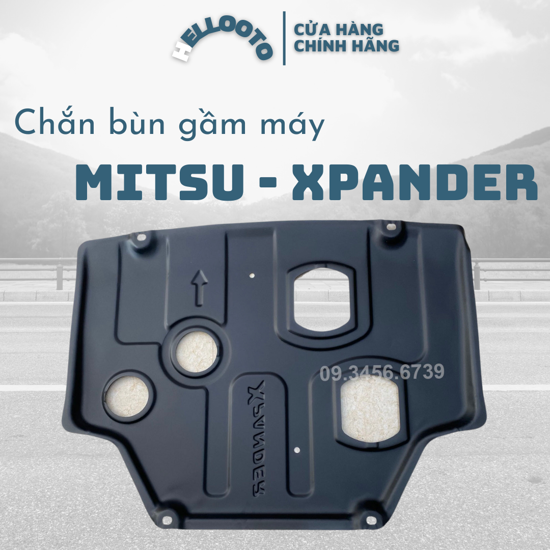 Chắn bùn gầm máy, chắn gầm động cơ xe xpander 2018 2019 2020 2021 2022 2023 - kèm ốc vít