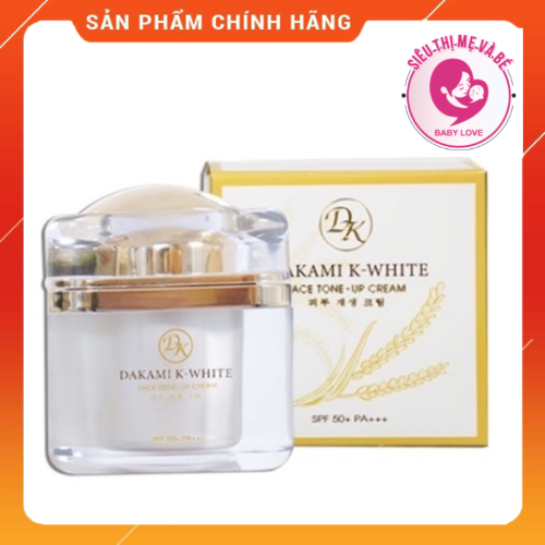 Kem Dakami K-White dưỡng da chống nắng SPF50/ PA+++ 30g