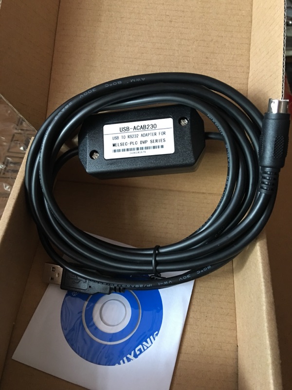 [HCM]Cáp lập trình USBACAB230 ( USB-XC) cho PLC Delta DVP ( PLC XINJE)