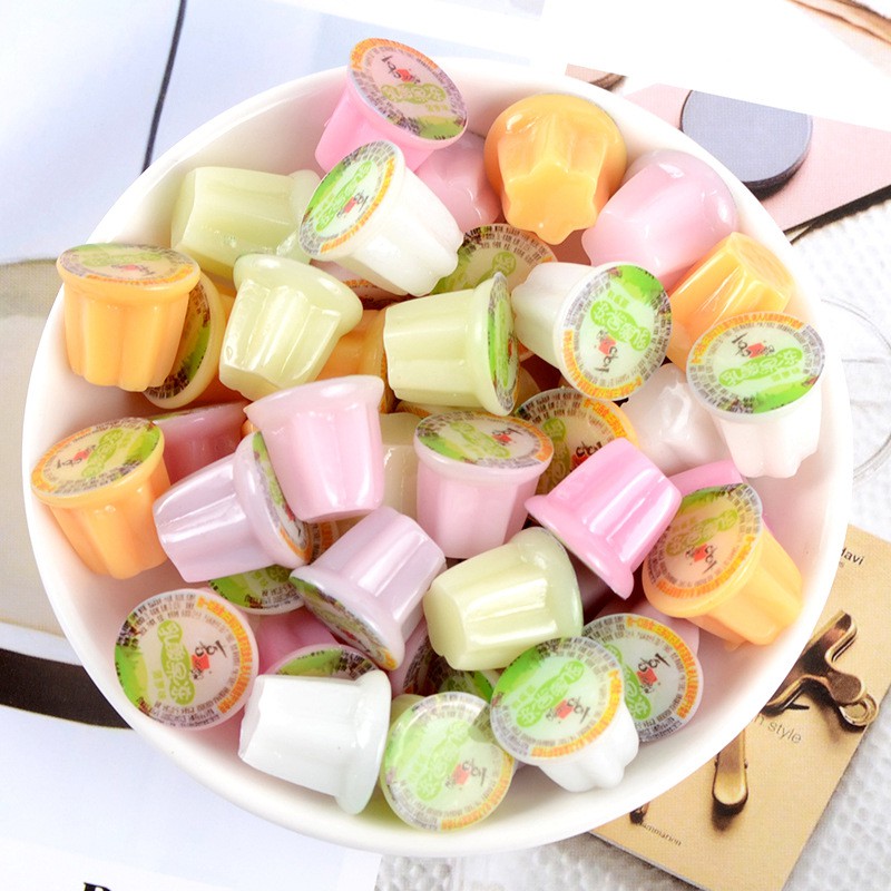 [HCM]Mô Hình Thạch Rau Cau Trái Tim Phụ Kiện Trang Trí Nhà Búp Bê Charm Slime [1 cái ]