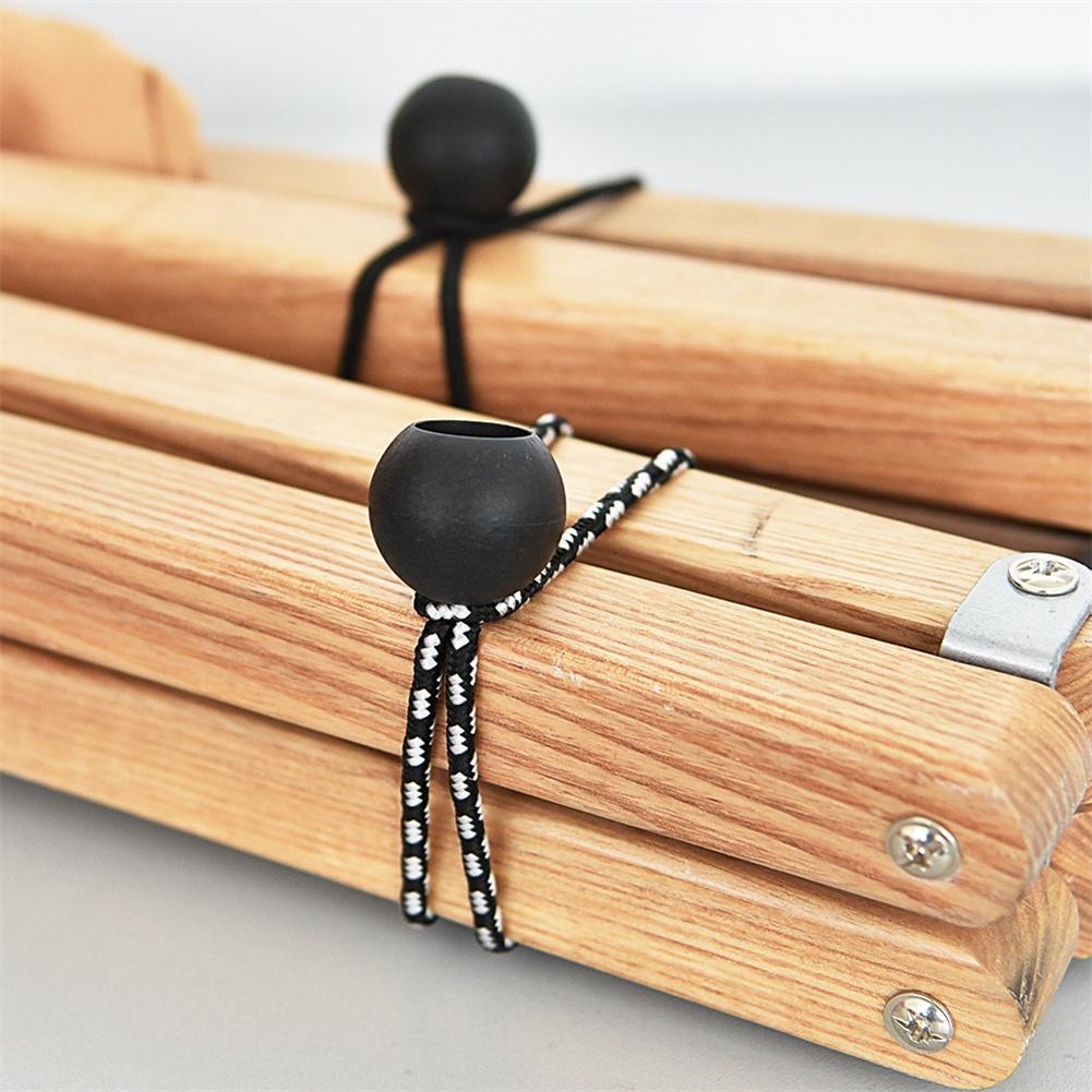 CW Elastic Cord Buckle With Bead Tying Rope For Mountaineering Travel