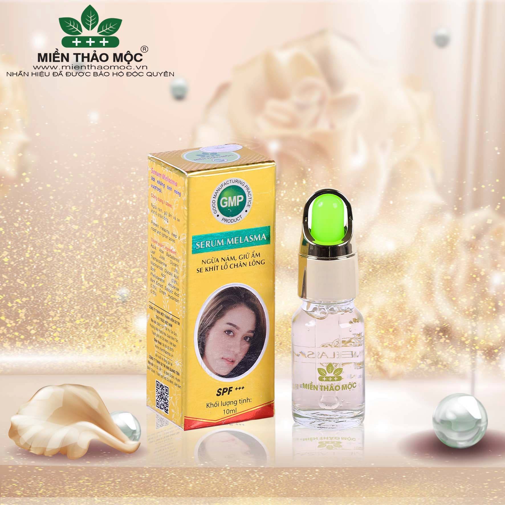 [HCM]Serum dưỡng trắng da Miền Thảo Mộc (10ml)