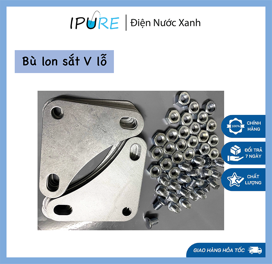 Bộ bulong ốc vít eke góc lắp kệ sắt v lỗ đa năng bù lon - dnx ipure