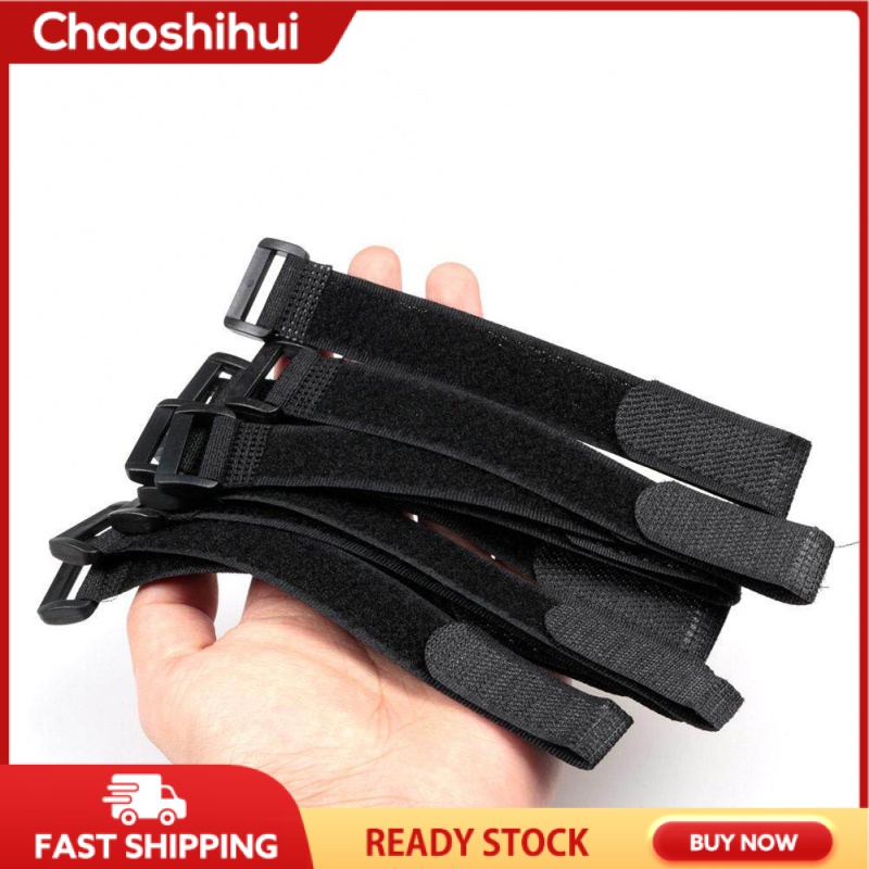 5 chiếc dây buộc móc và vòng 30cm dây buộc dây cáp kiểu