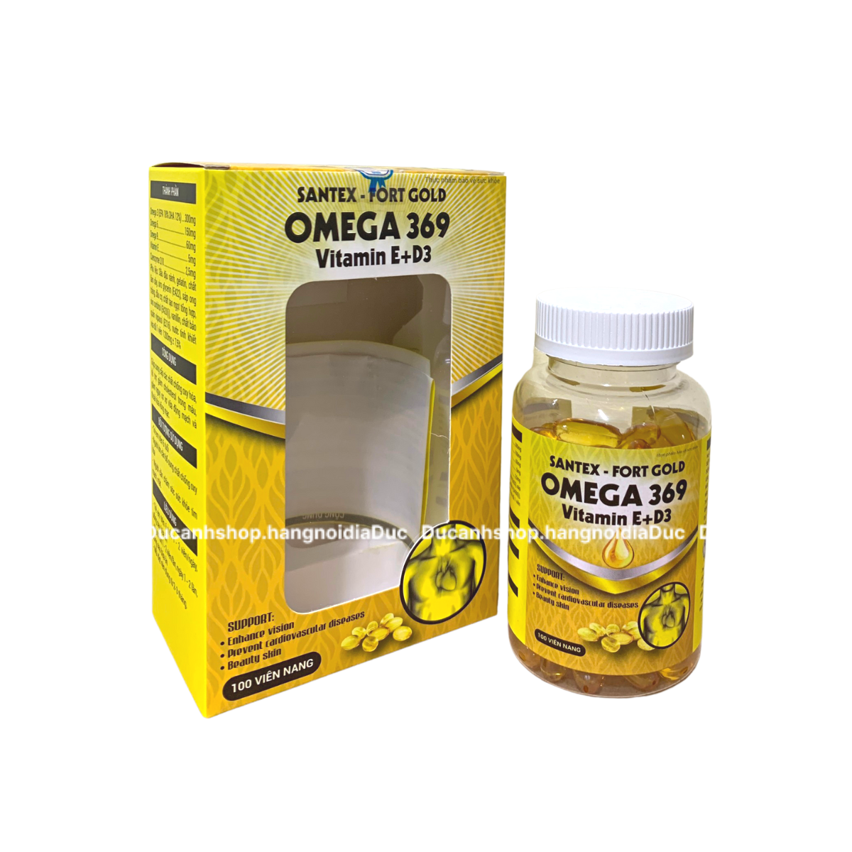 Dầu cá omega 369 santex 100viên