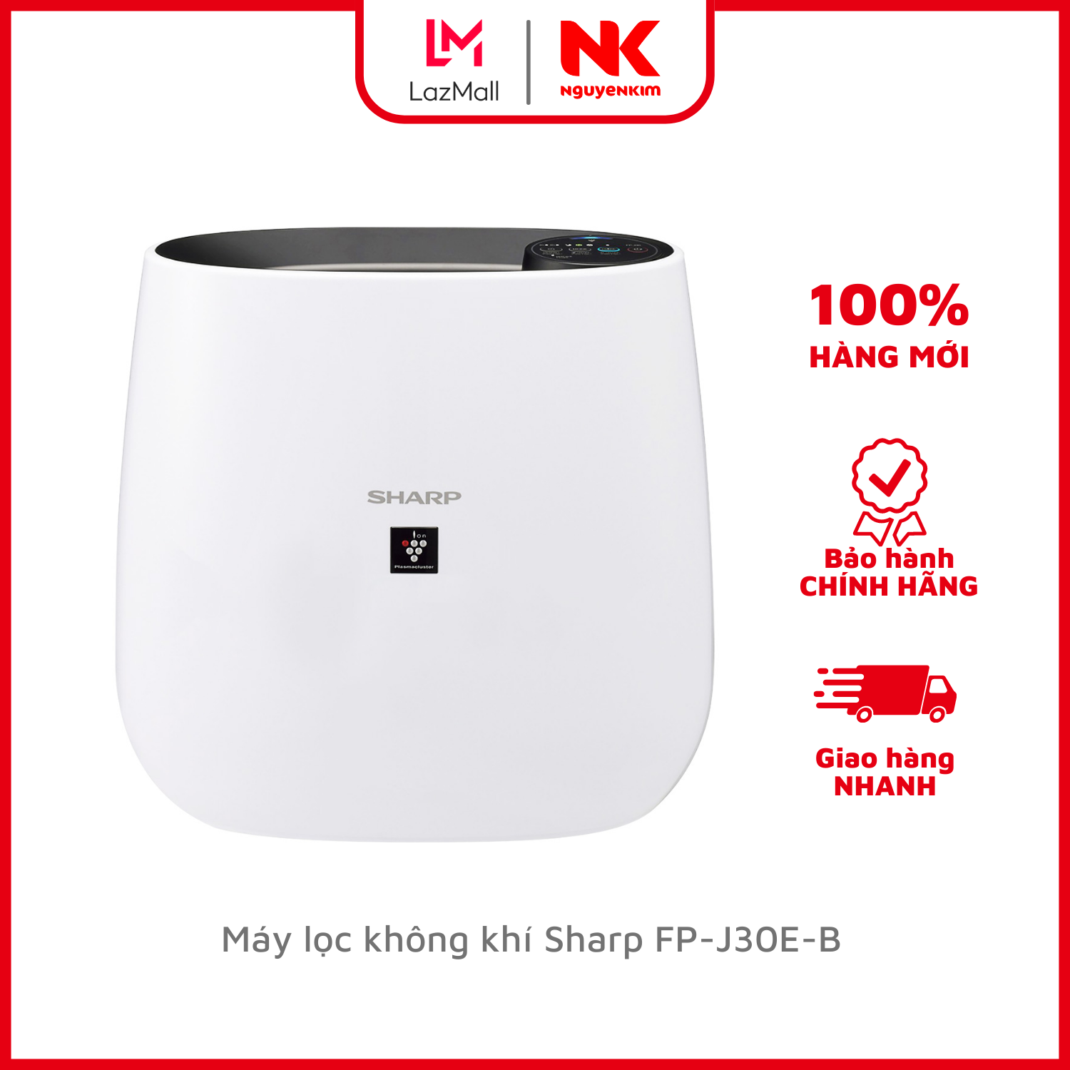 Máy lọc không khí sharp fp-j30e-b