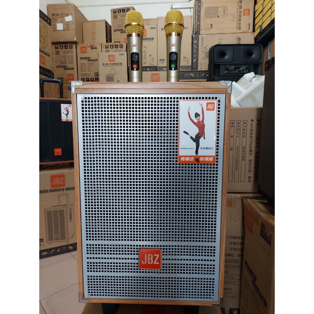Loa karaoke bluetooth, loa karaoke giá rẻ  bas 3 tấc, kèm 2 micro UHF. Hát karaoke, nghe nhạc cực hay. Bảo hành 1 năm