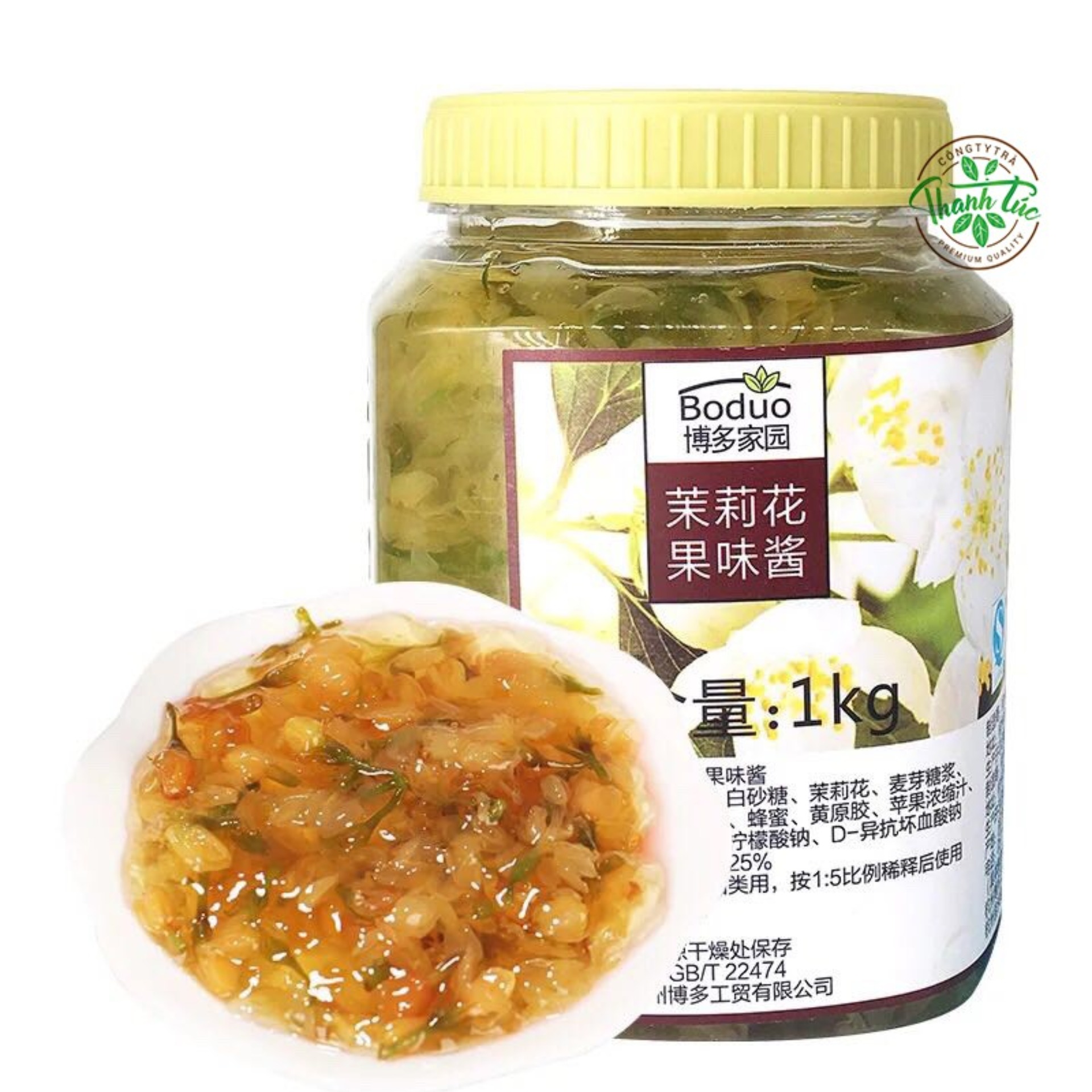 Mứt Boduo Hoa Nhài Hủ 1kg