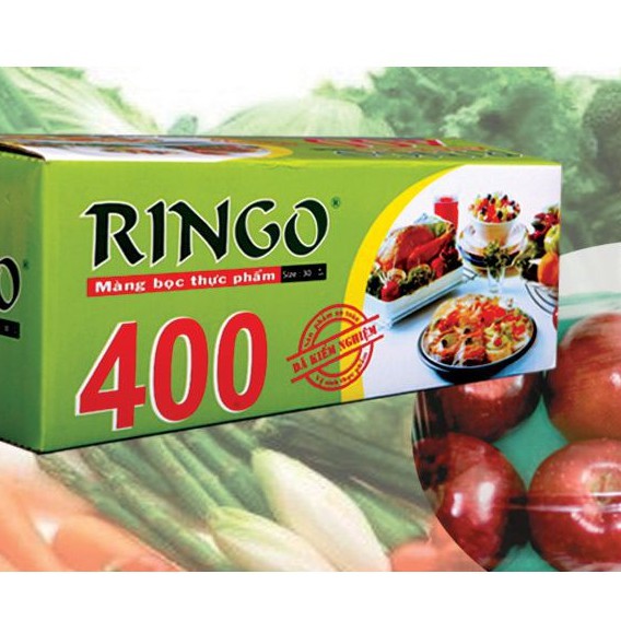 Màng bọc thực phẩm ringo 400 giúp bảo quản thực thẩm