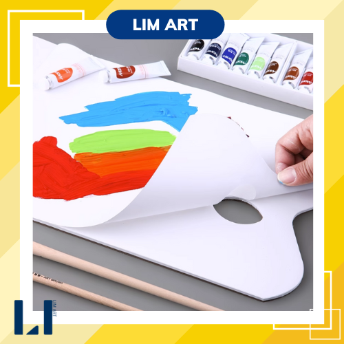 Palette giấy tear off paper palette 36 trang - Bảng pha màu bằng giấy tiện dụng