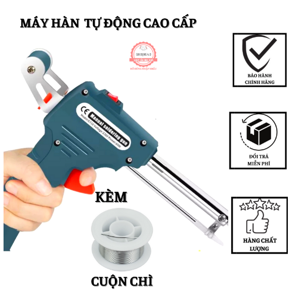 Máy hàn điện tử- Mỏ hàn thiết cao cấp kèm cuộn chì nhỏ