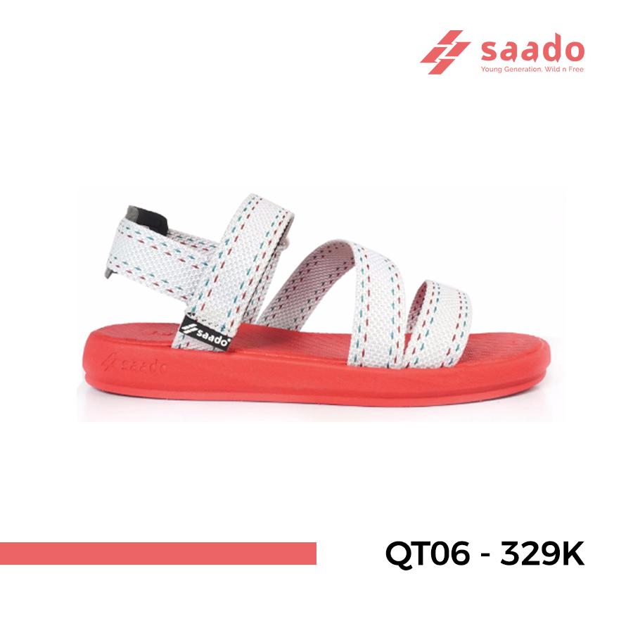Giày sandal nữ saado qt06 - dải may quý tộc