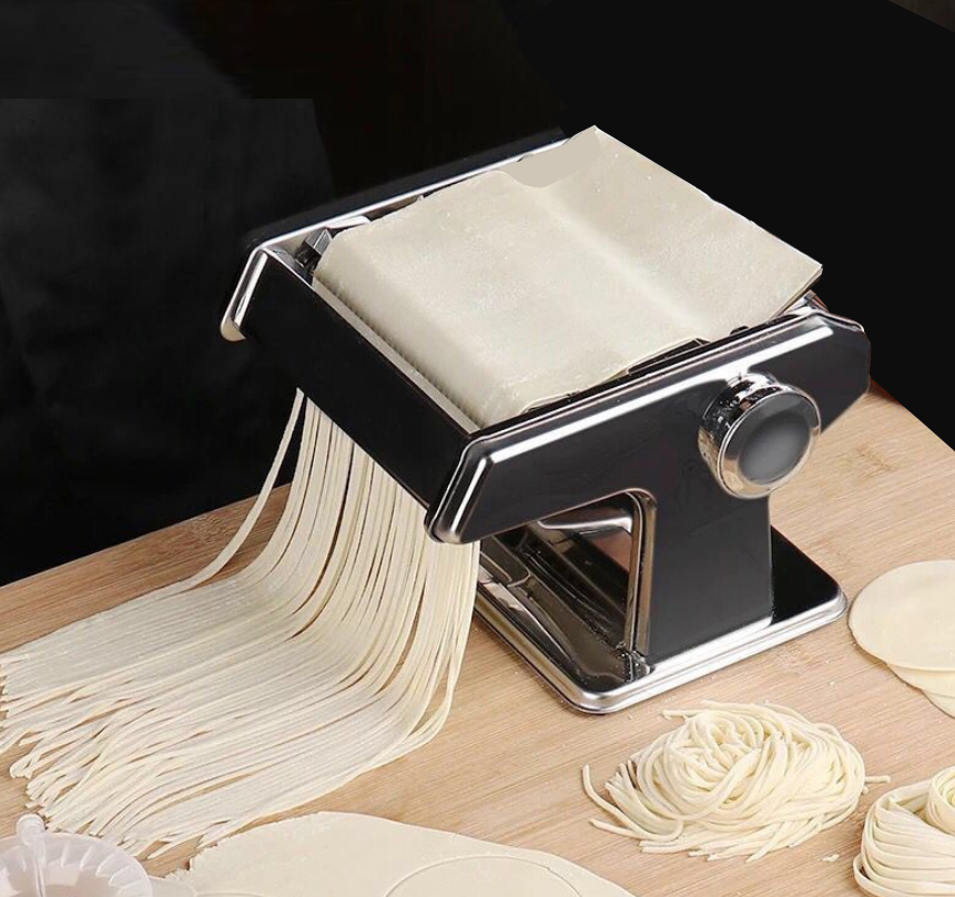 MÁY CÁN BỘT 2 LƯỠI CẮT LÀM MÌ TƯƠI, SPAGHETTTI, SỢI RAMEN CÔNG NGHỆ NHẬT BẢN