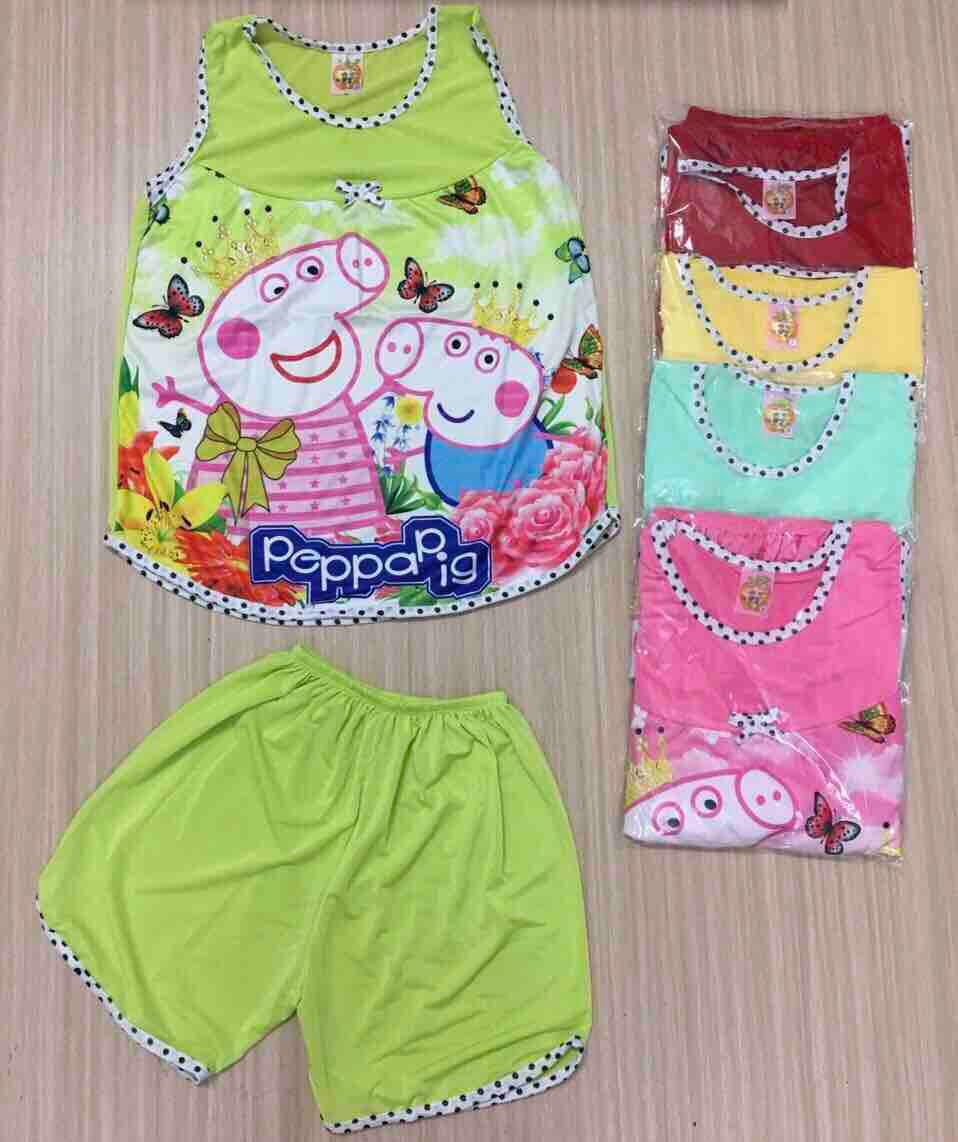 Combo 4 bộ thun lạnh bé gái