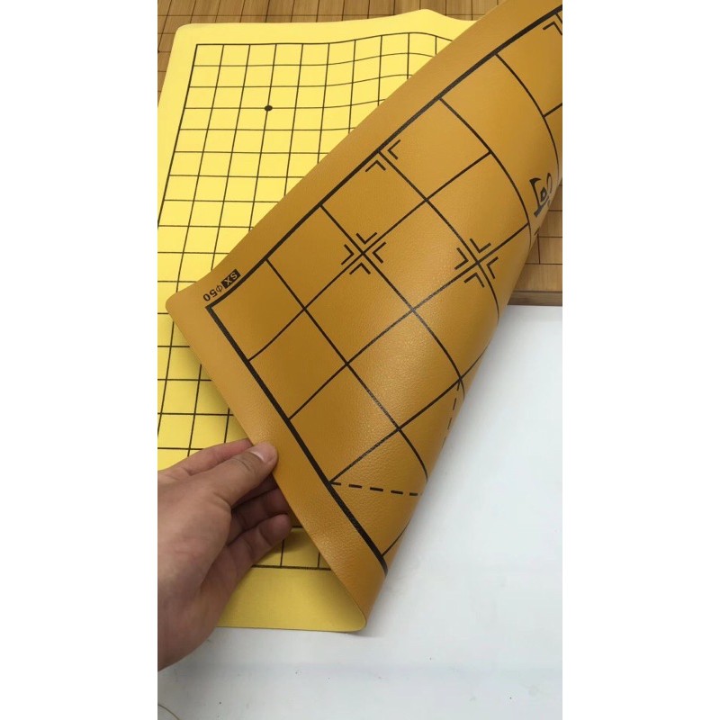 Bàn cờ vây cờ tướng caro giả da 3 trong 1