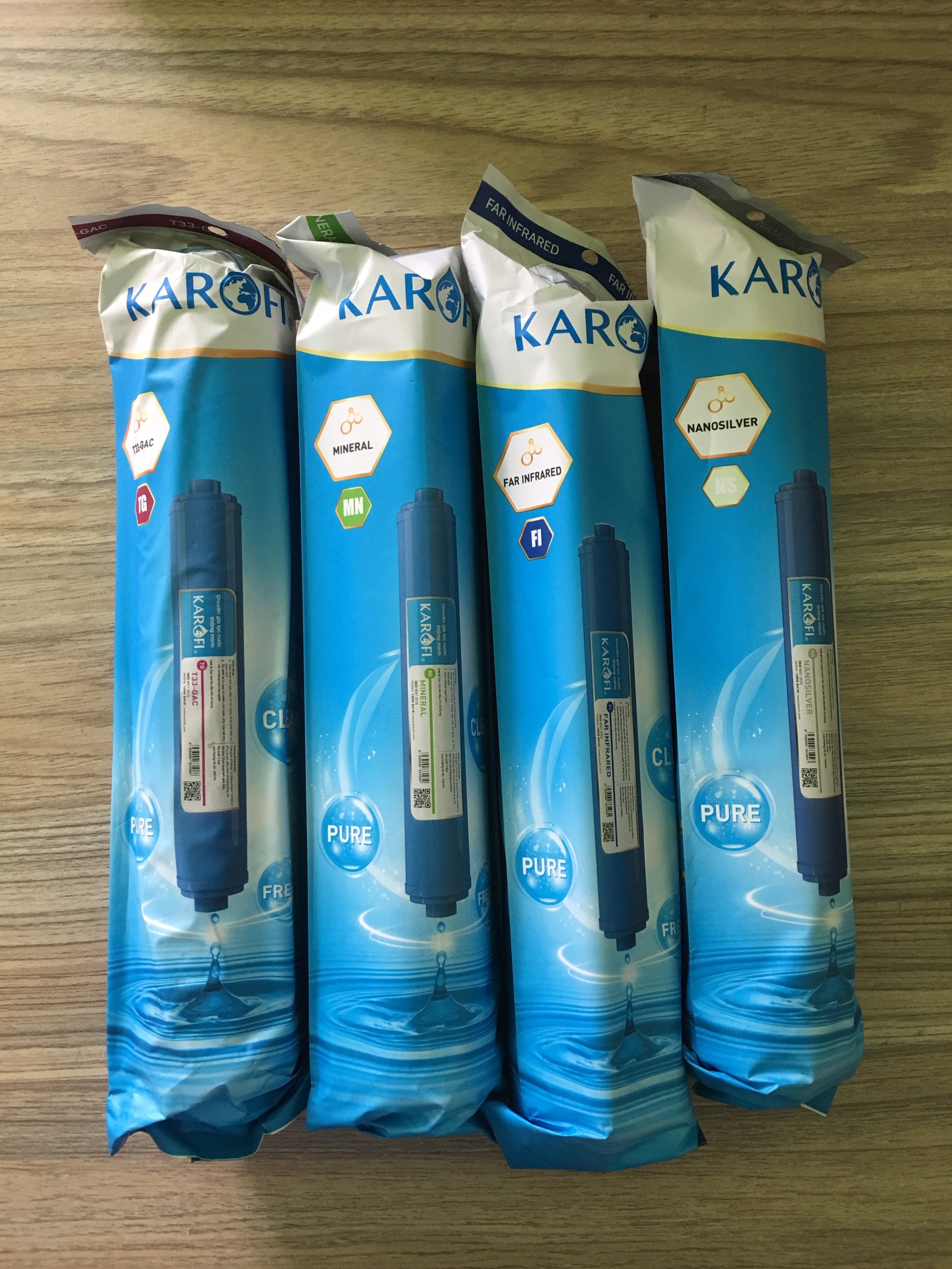 Bộ lõi tạo khoáng 5678 karofi - kèm 1 t 6, 2m dây phi 6