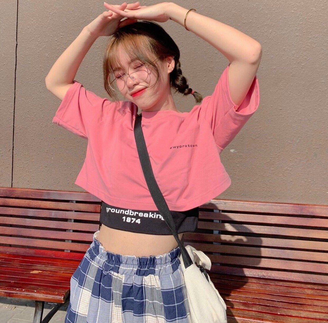 SET 2 ÁO CROPTOP NY SIÊU XINH CHẤT VẢI MỀM MỊN CHO TEEN NĂNG ĐỘNG CÁ TÍNH