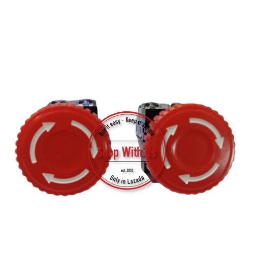 Nút ấn dừng khẩn hanyoung nux _ stop button cre 25r1r _ dừng khẩn - 25mm