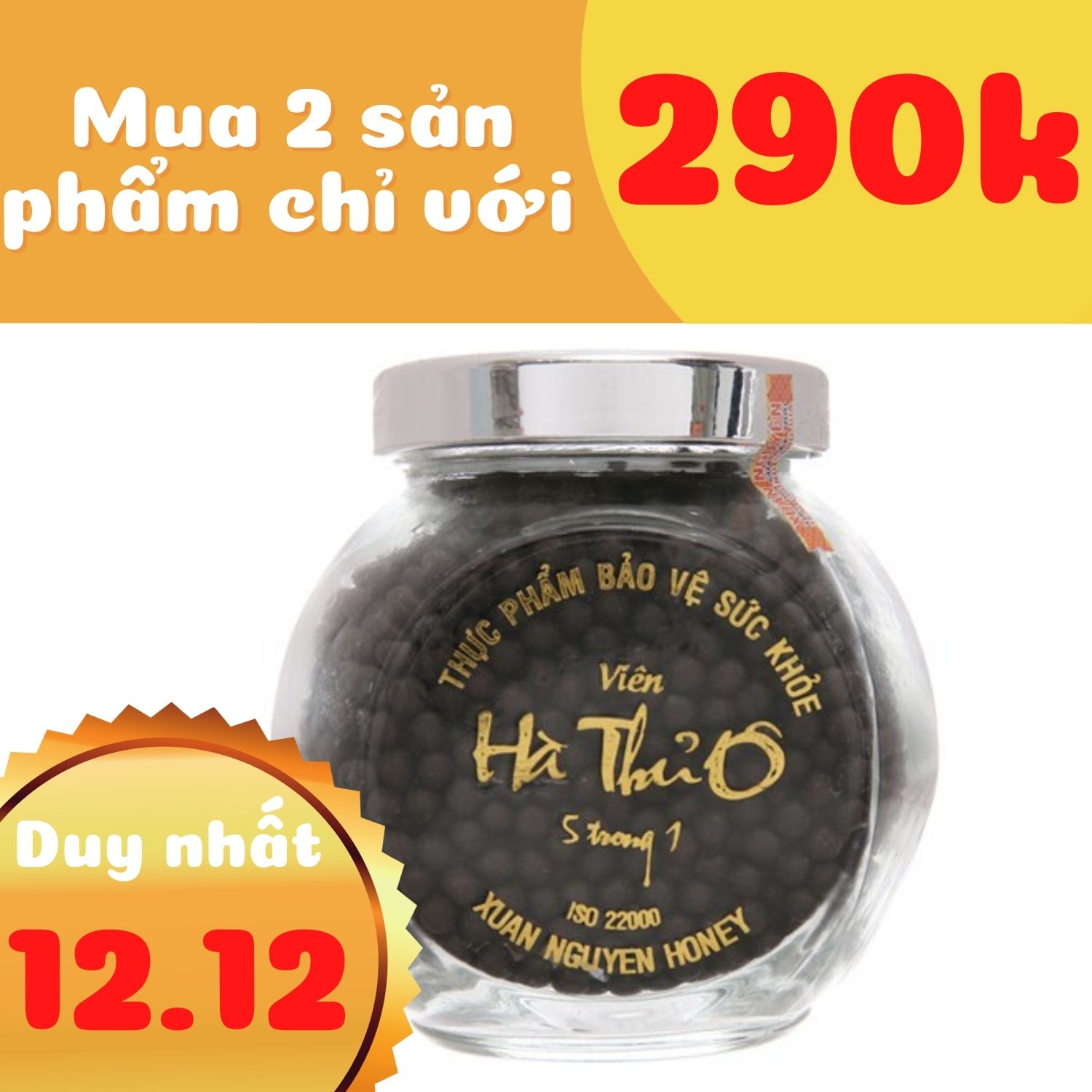 Hà thủ ô xuân nguyên lọ 250gr - giúp đen tóc - hổ trợ giảm rụng tóc - tóc bạc sớm