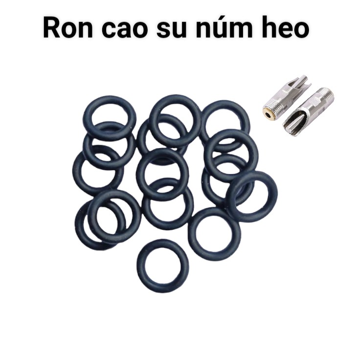 Ron cao su núm heo, phụ kiện núm heo