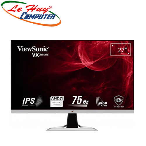 Màn hình máy tính viewsonic vx2781-mh 27inch 1ms 75hz ips