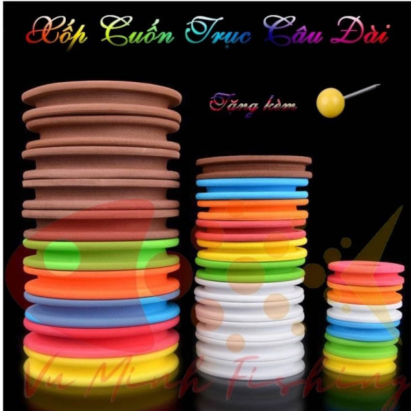 Cuộn xốp quấn trục câu cá săn hàng size 4,5cm - 7cm - 10cm.👉Tặng kèm ghim trục theo 1 Xốp quấn trục!