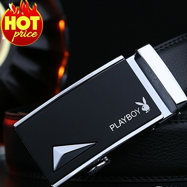 Dây Nịt Da Cao Cấp, Thắt Lưng Da Nam Hàng Hiệu Mặt Khoá Kim Tự Động Bằng Hợp Kim Bạc Chống Gỉ. Toàn Quốc CK-9K