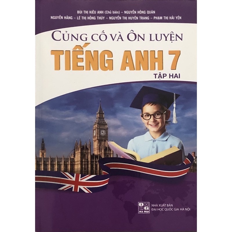 Sách - củng cố và ôn luyện tiếng anh 7 - tập 2
