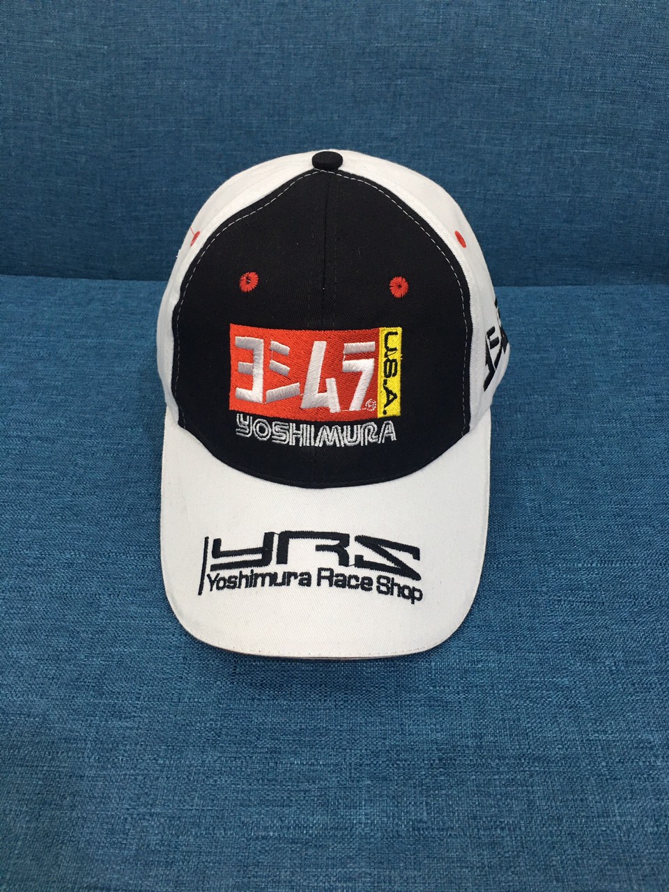 Nón kết nam, mũ lưỡi trai thể thao Yoshimura (Trắng)