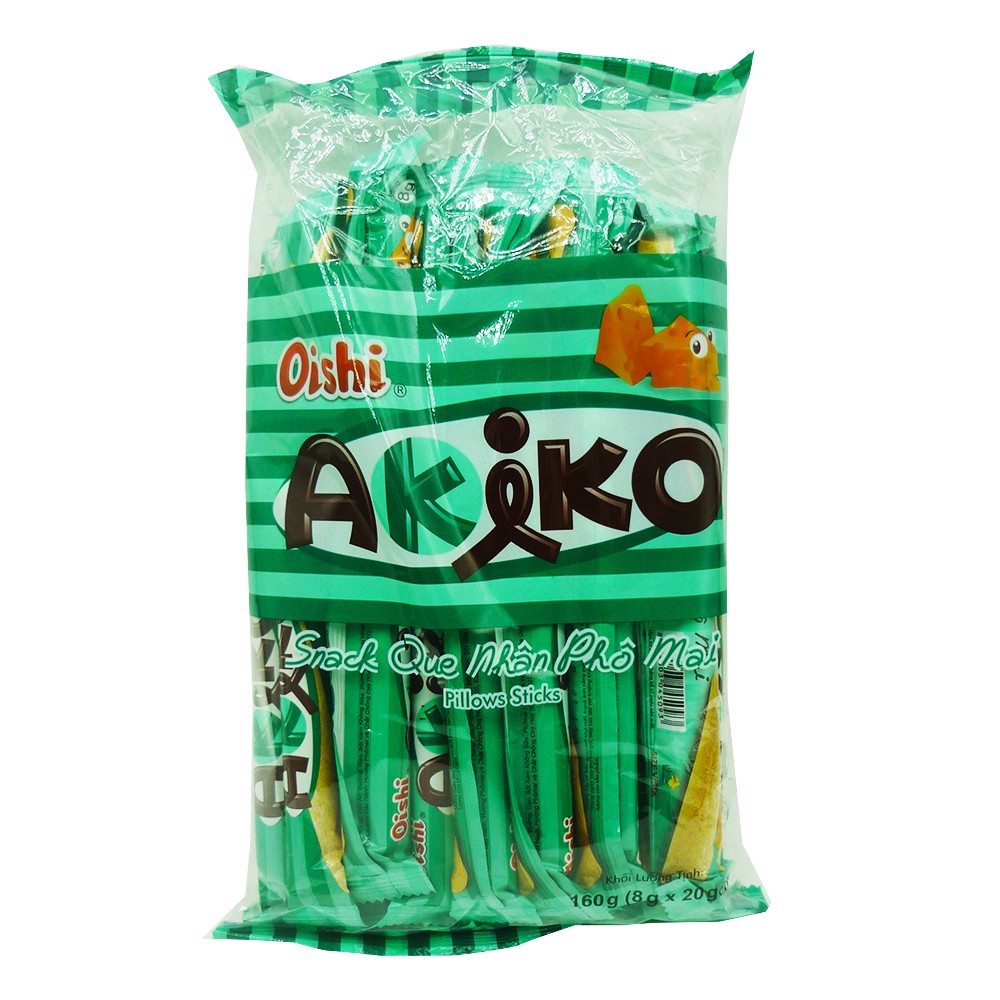 [HCM] Bánh que Oishi Akiko 160g (8g x 20 gói)