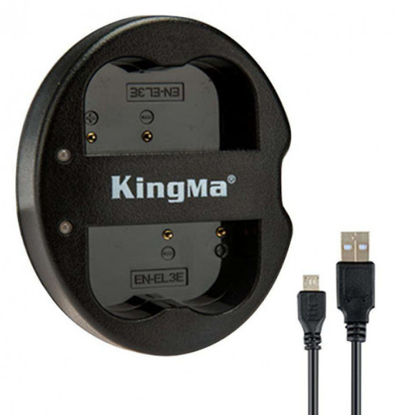 Sạc đôi kingma cho pin en-el3e