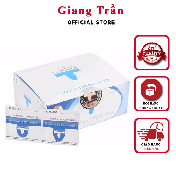 Giấy ủ phá gel tiện lợi - có sẵn dung dịch