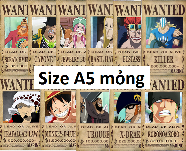 Tổng Hợp Lệnh Truy Nã One Piece Luffy Giá Rẻ, Bán Chạy Tháng 3/2023 -  Beecost