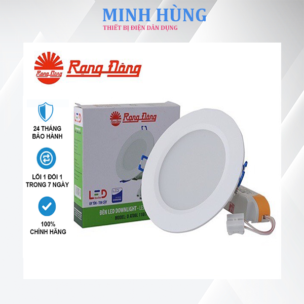 Đèn âm trần downlight rạng đông 5w/90 - 7w/90 - 9w/90