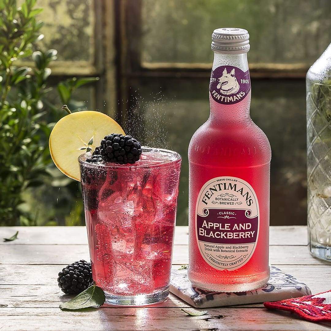 Fentimans Tonic Apple & Blackberry Soda Chanh Vị Táo Và Mâm Xôi Đen Anh Quốc 275ml Chai
