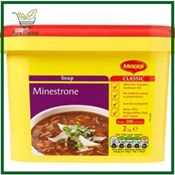 Súp maggi minestrone soup mix 2kg