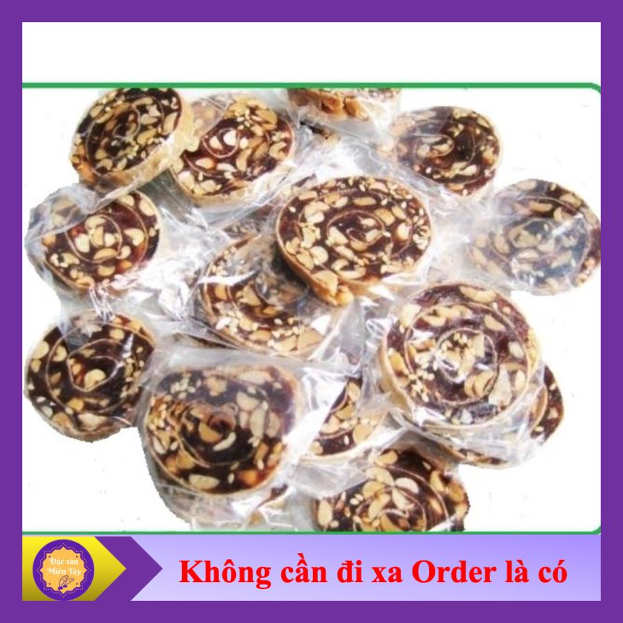 [Giao Hàng Toàn Quốc] 100gr Kẹo Chuối Cuộn Bánh Tráng