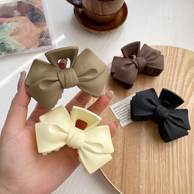 Kẹp tóc càng cua hình nơ dễ thương