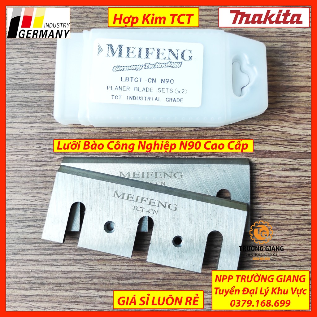 Lưỡi Bào N90 Cao Cấp ☘ FREESHIP ☘ Lưỡi Bào Hợp Kim TCT N90- Loại Công Nghiệp - MEIFENG - NppTruongGiang