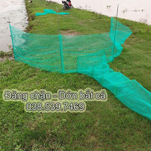 Đăng chặn sông, cống, mương nước, cửa ruộng - Dớn