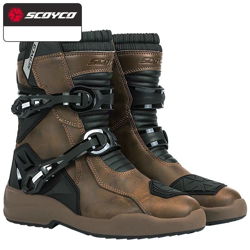 Giày bảo hộ moto chống nước scoyco mt038 / mt038wp