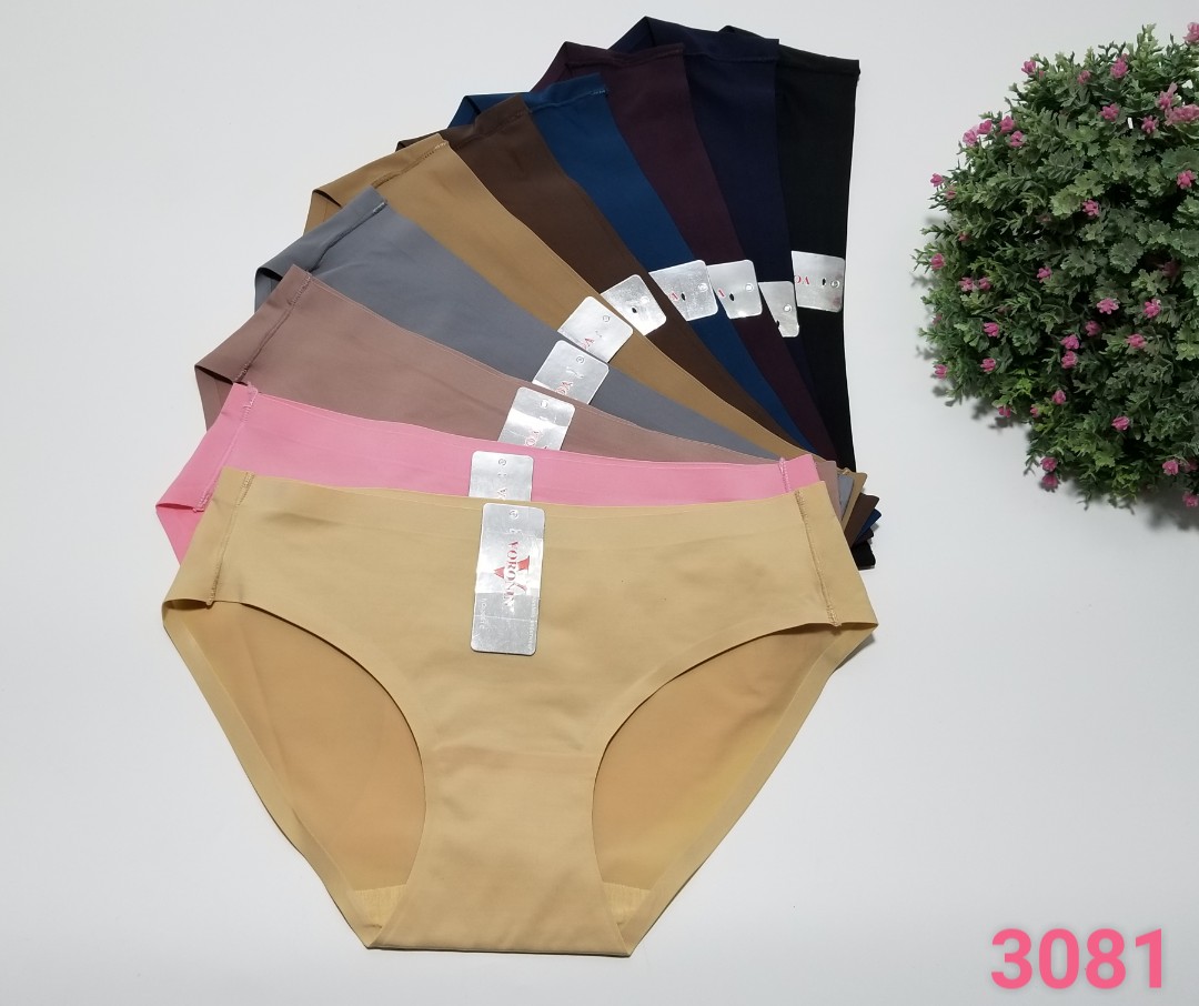 Combo 5 quần lót nữ su trơn thái lan 3081