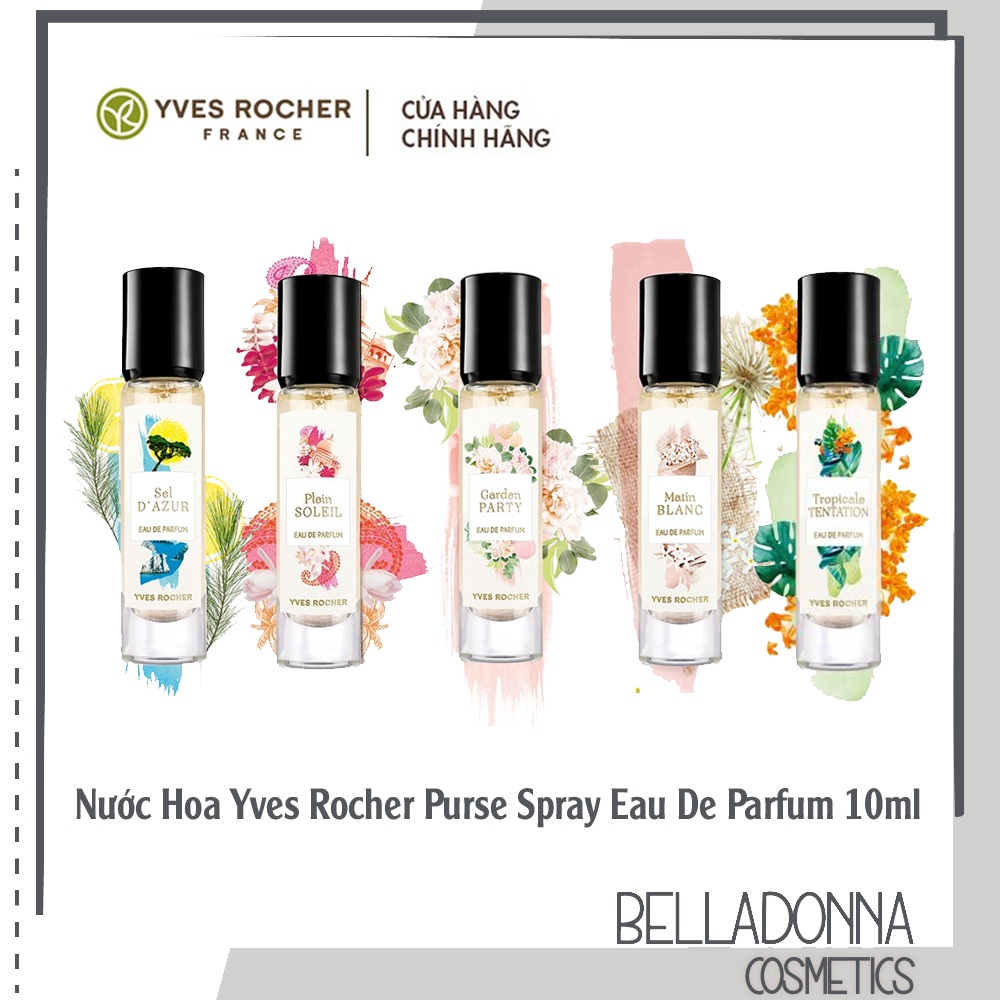 Nước Hoa Yves Rocher Purse Spray Eau De Parfum 10ml Pháp