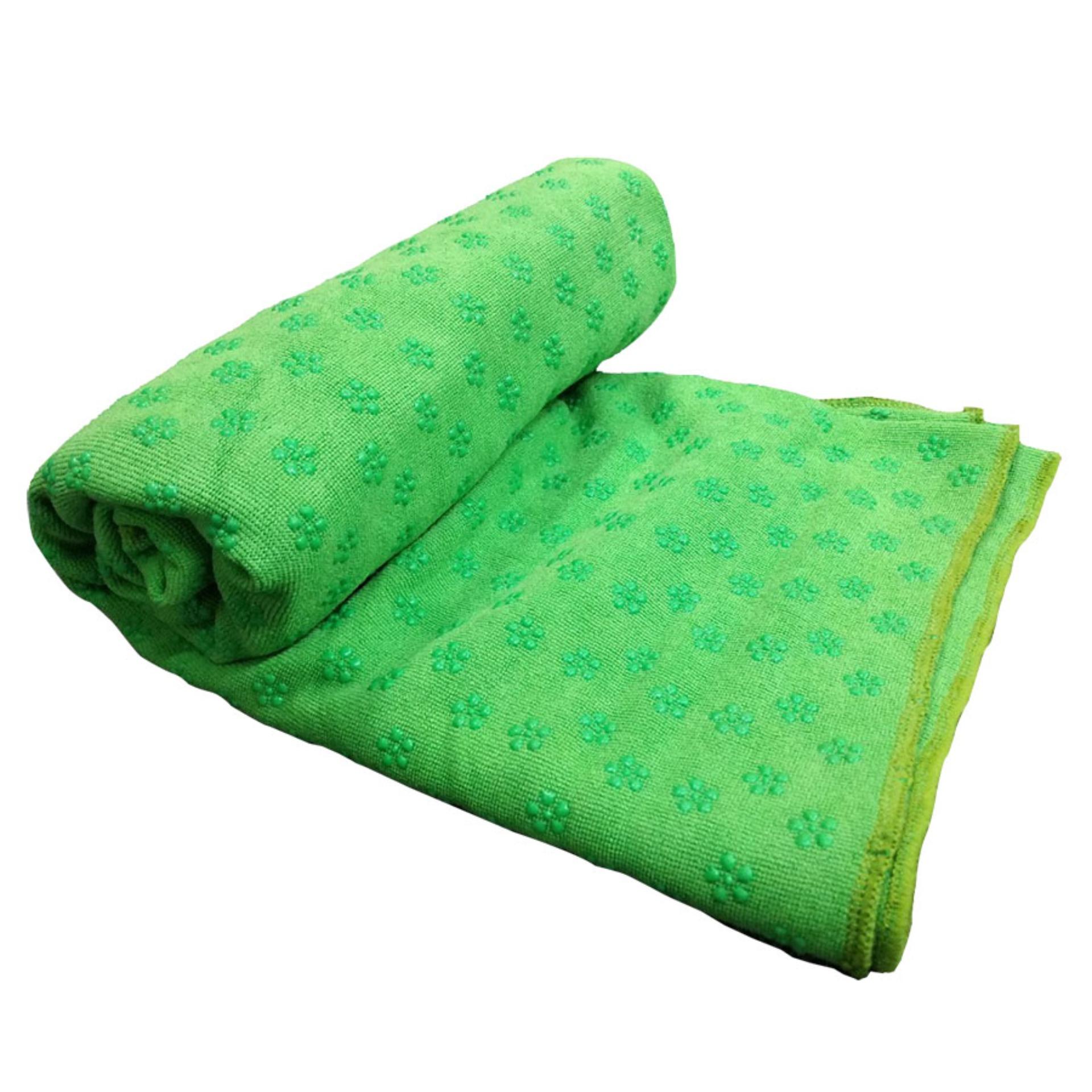 Khăn trải thảm yoga Ribobi có kèm túi đựng - Xanh ngọc