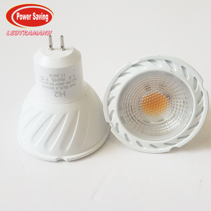 Đèn led chén cob H2 5w chân ghim cao cấp