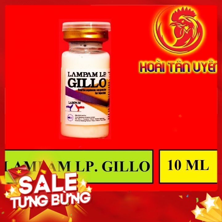 GILLO đặc trị khò khè, tang, phân xanh cho gà đá - LỌ 10ML