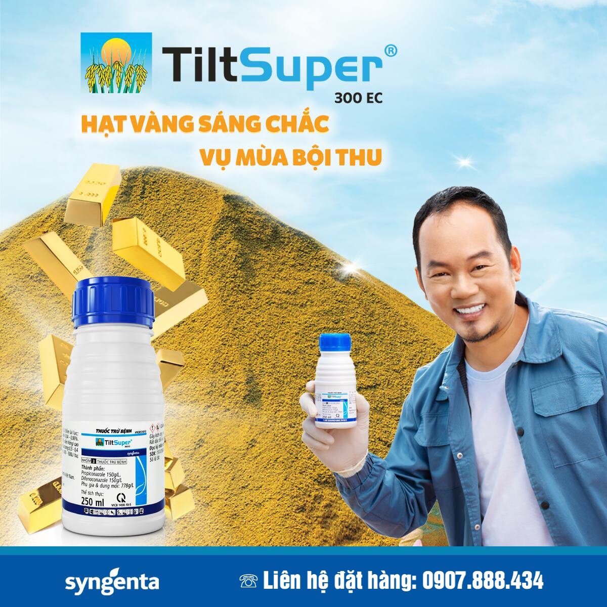 Thuốc trừ bệnh Tilt Super 300EC | Chính hiệu Syngenta®