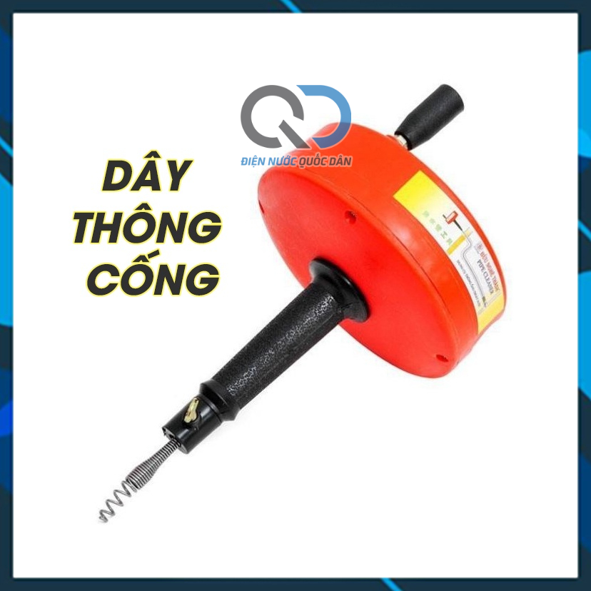 Dây thông cống bửu nghệ thành 8m thông ống cống phòng tắm, bồn cầu
