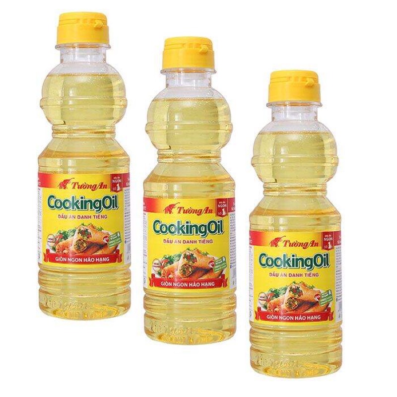 Dầu thực vật Tường An Cooking Oil chai 400ml