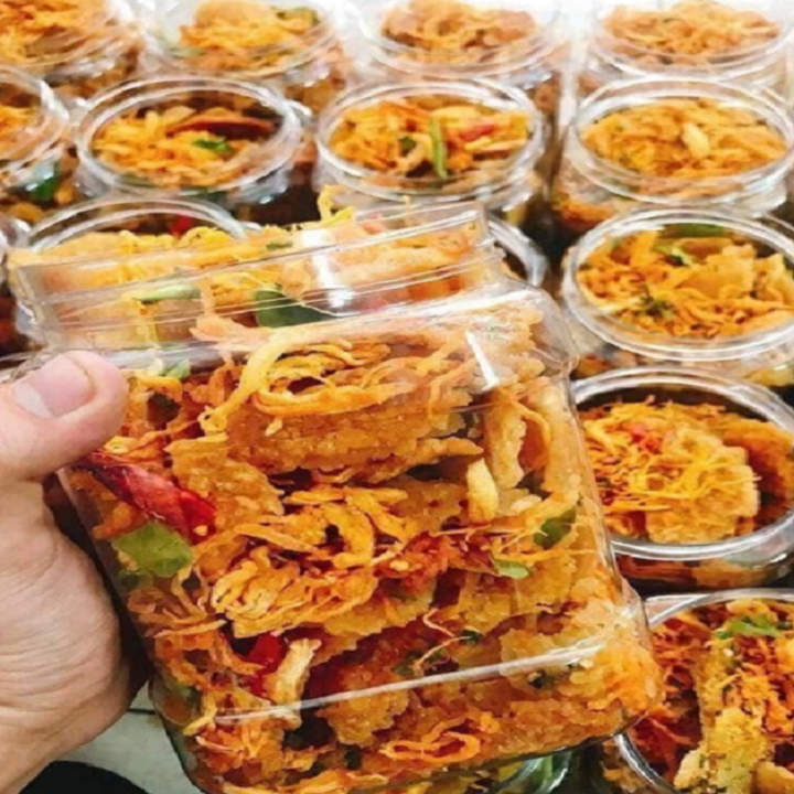 [HCM]1kg CƠM CHÁY CHIÊN MẮM HÀNH LẮC KHÔ GÀ LOẠI NGON